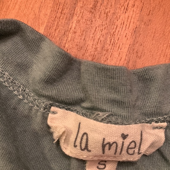 La Miel Tank Top - Sage - Picture 2 of 2